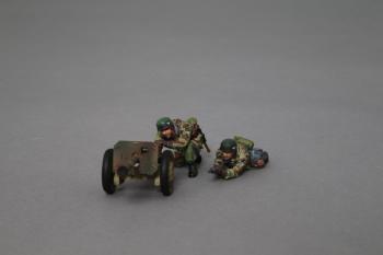 Image of Puppchen Anti-Tank Cannon with FJ crew (Normandy)--RETIRED--LAST ONE!!