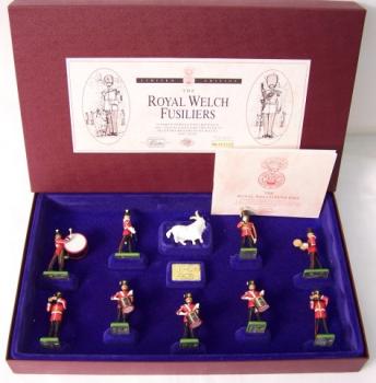 The Royal Welch Fusiliers (23rd of Foot) Limited Edition--nine figures and one goat figure--RETIRED--LAST THREE!! The Royal Welch Fusiliers (23rd of Foot) Limited Edition--nine figures and one goat figure--RETIRED--LAST THREE!! #35664