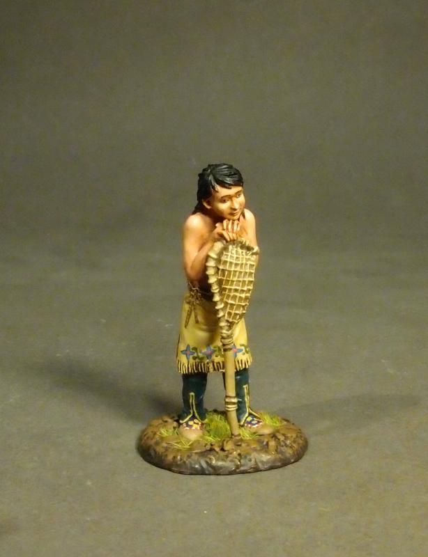Youth, Watching Lacrosse Game, Woodland Indians, The Raid on St. Francis, 1759--single figure #1