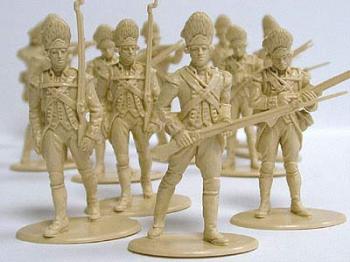 Image of 1/32 British Grenadiers--16 plastic figures in 4 poses--RETIRED--LAST ONE!!