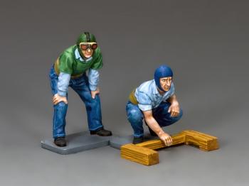 Image of US Navy Deck Crew Set #2--two figures -- End-of-the-Run Remainders!