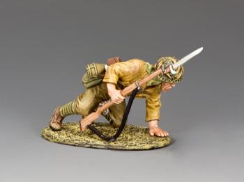 Crouching Japanese Soldier--single figure--RETIRED--LAST TWO!! #0