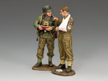 Surrender and Search--Brish glider pilot and German sentry figures--RETIRED--LAST ONE!! Surrender and Search--Brish glider pilot and German sentry figures--RETIRED--LAST ONE!! #35877