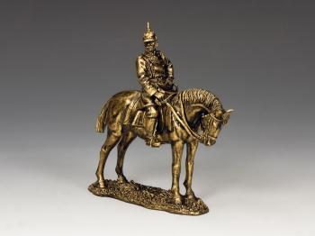 The Mounted Kaiser (BRONZE)--single mounted statue figure--RETIRED. The Mounted Kaiser (BRONZE)--single mounted statue figure--RETIRED. #35884