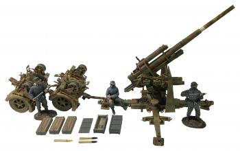 German 88mm Flak 36, Dual Purpose Gun With 3 Man Crew-14 pieces--LAST TWO!! German 88mm Flak 36, Dual Purpose Gun With 3 Man Crew-14 pieces--LAST TWO!! #35970
