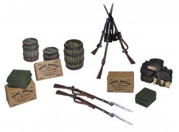 Image of Civil War Encampment Accessory Set--twelve piece set