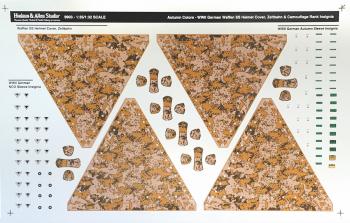 Autumn Zeltbahn & Helmet Decals 1/35th Scale Autumn Zeltbahn & Helmet Decals 1/35th Scale #36006