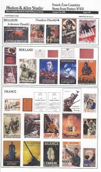 French/Low Countries Home Front Posters French/Low Countries Home Front Posters #36010
