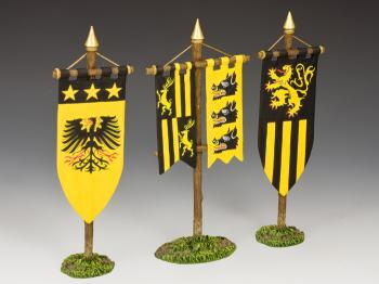 The Banners Set--three medieval banners--RETIRED. The Banners Set--three medieval banners--RETIRED. #36040