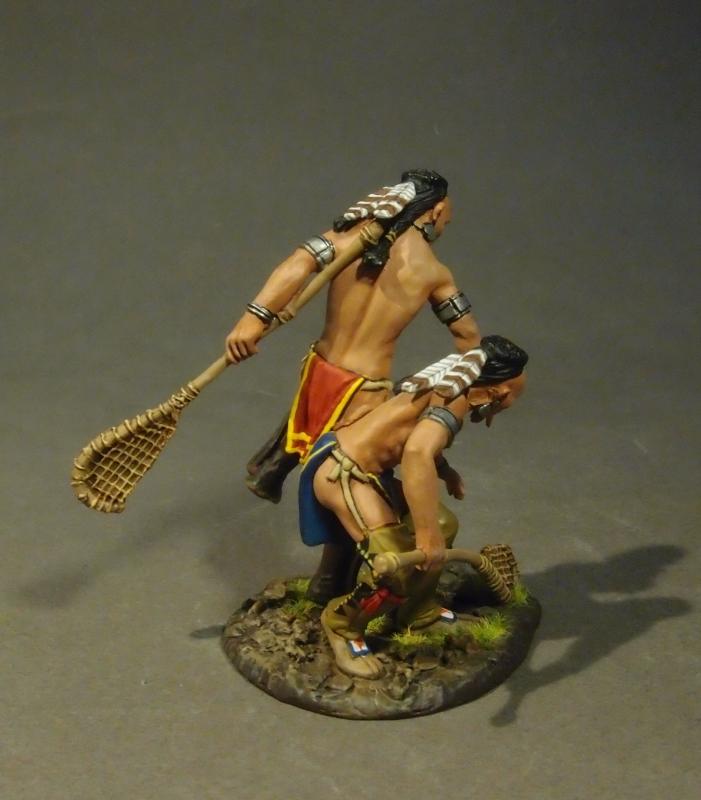 Lacrosse Players, Woodland Indians, The Raid on St. Francis, 1759—single piece #2