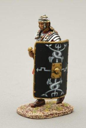 Marching Roman Legionnaire (30th Legion black shield)--single figure--RETIRED--LAST ONE!! #1
