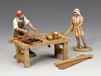 Image of In The Carpenter's Shop--two figures and accessories