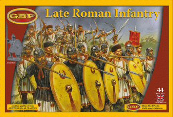 Image of Gripping Beast Plastic Late Roman Infantry--forty-four 28mm Hard Plastic Multi-pose Miniatures