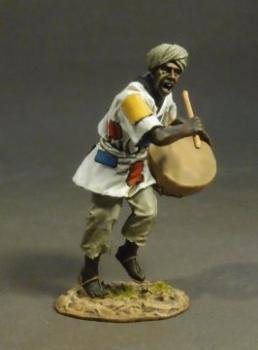 Image of Mahdist with Drum--single figure--RETIRED--LAST ONE!!
