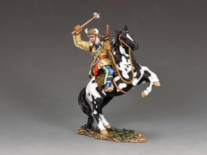 Buffalo Hump--single mounted Arapaho Indian Metal Soldiers News