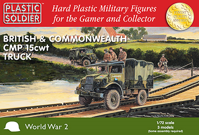1/72nd British and Commonwealth CMP 15cwt truck (Red Box) #1