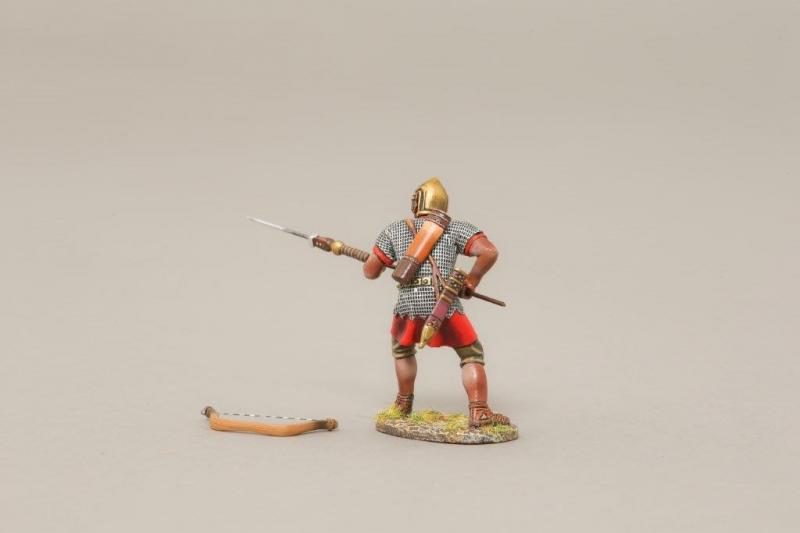 Auxiliary Archer with Pilum (bronze helmet)—single figure--RETIRED--LAST ONE!! #3