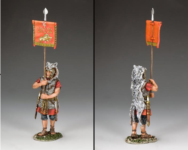 The Vexillum Bearer--single Roman Legionary figure #2