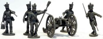 Image of 28mm Napoleonic French Artillery 1812 to 1815