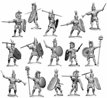 Image of Unarmoured Samnites--24 figures--ONE IN STOCK.