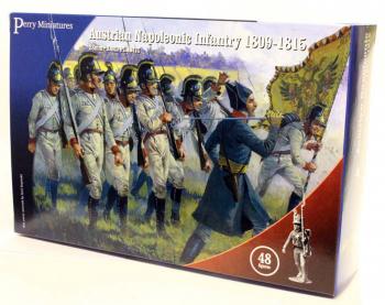 Image of Austrian Napoleonic Infantry, 1809-1815--forty-eight 28mm plastic figures