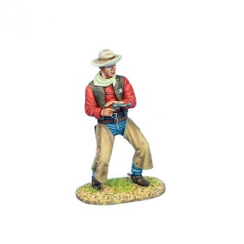 Image of County Sheriff--single figure fanning pistol