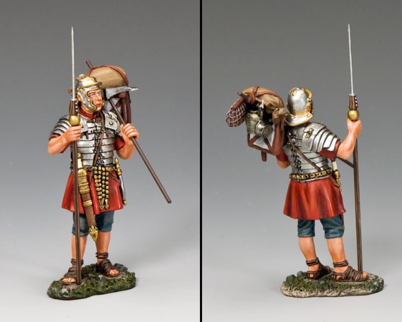 Standing Roman Legionary with Marius Mule--single figure--RETIRED--LAST ONE!! #2