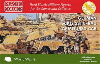 German SdKfz 231 8 Rad Heavy Armoured Car BOX (RED BOX)--AWAITING RESTOCK. German SdKfz 231 8 Rad Heavy Armoured Car BOX (RED BOX)--AWAITING RESTOCK. #36978