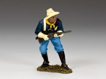 Crouching 10th Cavalry Trooper--single figure #0