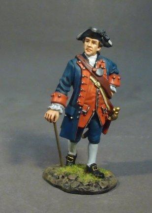 Figurine John Jenkins RRBNJ-001 - Régiment Du New Jersey - Infanterie Ligne 2 - Échelle 1/30