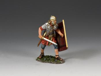 Roman Legionary Fighting with Sword (Thrusting)--single figure -- TEMP O/S AT K+C Roman Legionary Fighting with Sword (Thrusting)--single figure -- TEMP O/S AT K+C #37407