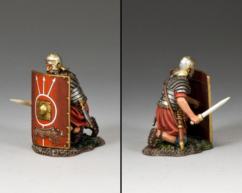 Roman Legionary Fighting with Sword (Kneeling)--single figure #2