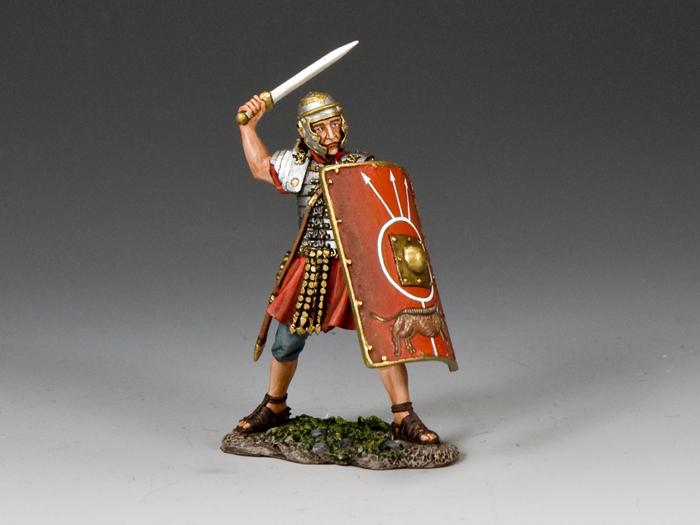 Roman Legionary Fighting with Sword (About to Strike)--single figure #1