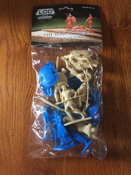 The War at Troy Set 3--Heroes of the Iliad--twelve plastic figures The War at Troy Set 3--Heroes of the Iliad--twelve plastic figures #37456