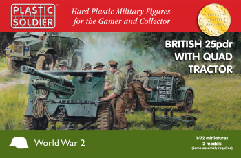 Image of 1/72nd 25pdr and Morris Tractor--FIVE IN STOCK.