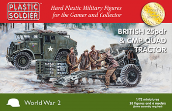 Image of 1/72nd 25pdr and CMP Tractor--TWO IN STOCK.