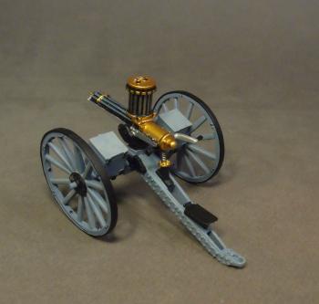 Image of Gatling Gun, British Naval Brigade, The First Sudan War, 1884-1885—three pieces--RETIRED--LAST ONE!! Image of Gatling Gun, British Naval Brigade, The First Sudan War, 1884-1885—three pieces--RETIRED--LAST ONE!!