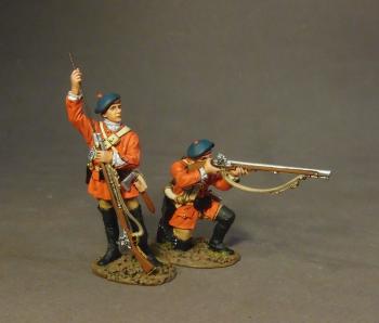 Two British Skirmishing #4, 60th Royal Americans, Light Infantry Company, The Battle of Bushy Run, 1763—two figures #0