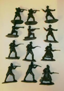 Image of Red Army Civil War in Russia 1918-22--12 figure set