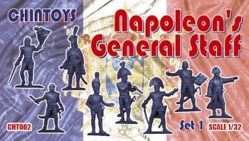 Image of Napoleonic General Staff--eight figures -- TWO IN STOCK!