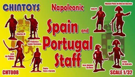 Spain and Portugal Staff--eight figures -- ONE IN STOCK #1