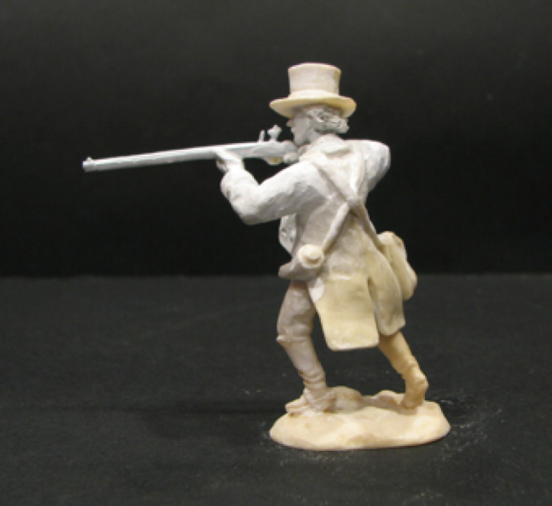 Alamo Defenders #2--12 figures in 4 poses with Swivel and swappable Heads & Hands. (Gray) #6
