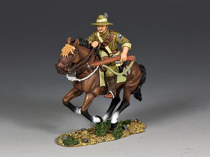 Australian Light Horse Trooper with Rifle--single mounted figure--RETIRED--LAST ONE!! #1