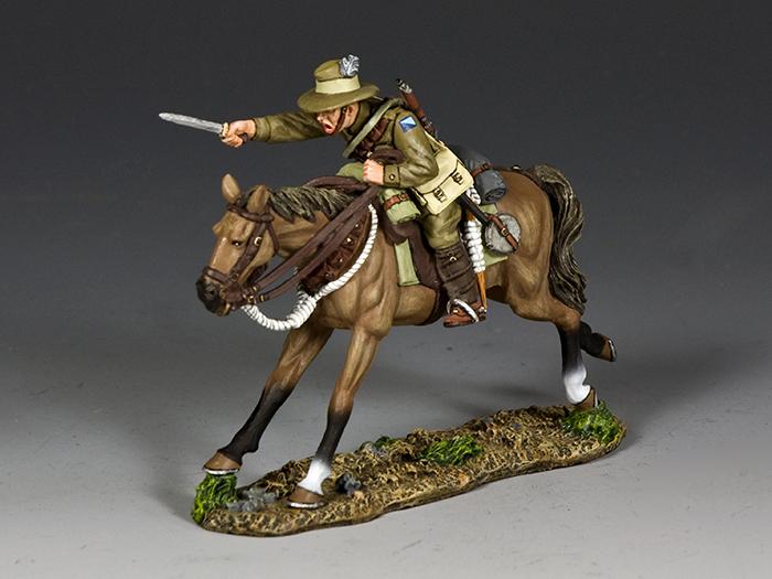 Australian Light Horse Trooper Charging with Bayonet--single figure--RETIRED--LAST ONE!! #1