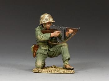 Image of Kneeling Marine Tommy Gunner--single figure