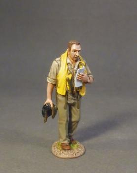 Pilot Fred J. Inger, Morotai Island, April 1945, Royal Australian Air Force--single figure #0