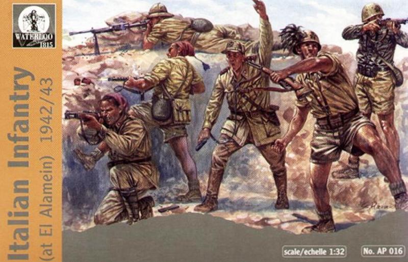 WWII Italian Infantry at El Alamein, 1942/43--12 figures--Awaiting Restock! #1