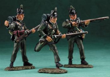 95th Foot British Rifle Regiment--three figures--RETIRED--LAST ONE!! 95th Foot British Rifle Regiment--three figures--RETIRED--LAST ONE!! #37761
