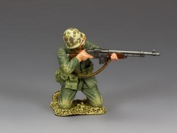 Kneeling U.S.M.C. B.A.R. Gunner--single figure #0