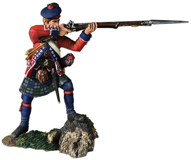 42nd Royal Highland Regiment Battalion Coy Standing Firing No.2, 1760-63--single figure--Re-Releasing!! #1